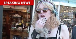 Courtney Love Facing Eviction -- You Set My Pad ON FIRE!!