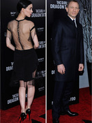 Rooney Mara Shows Some Skin at NY "Dragon Tattoo" Premiere