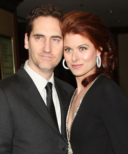 Debra Messing and husband Debra Messing and husband
