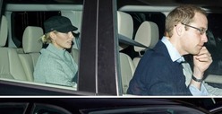 Prince William & Prince Harry Visit Prince Phillip in the Hospital 