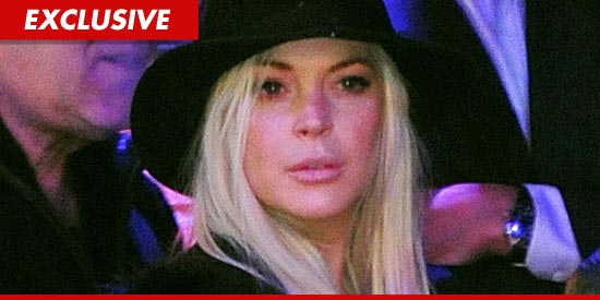 Lindsay Lohan partying