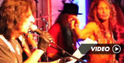 Steven Tyler & Alice Cooper -- Come Together for NYE Performance [VIDEO]