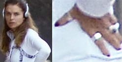 Maria Shriver -- I Got Something On My Ring Finger, Too