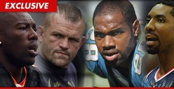 Sports Central at L.A. Courthouse -- 4 Stars, 4 Paternity Hearings, 5 Baby Mamas