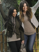Kim and Khloe Take a Walk on the Wild Side