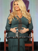 Jessica Simpson Sports Huge Baby Bump