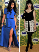 Lea Michele Shows Major Leg on Red Carpet