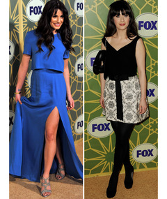 Lea Michele Shows Major Leg on Red Carpet