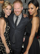 Zoe Saldana Goes Solo to Golden Globes Kick-Off Party!
