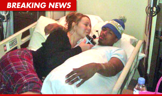 Nick Cannon in the hosptial