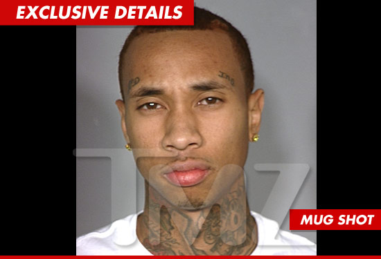 Rapper Tyga was locked up in Las Vegas this weekend after cops 