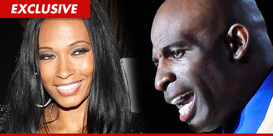 Pilar and Deion Sanders
