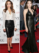 Angelina Jolie: Lovely in Leather