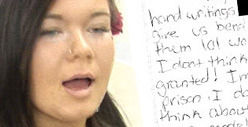 Amber Portwood's Jailhouse Letter -- Cops Are Afraid I'll Shiv Someone