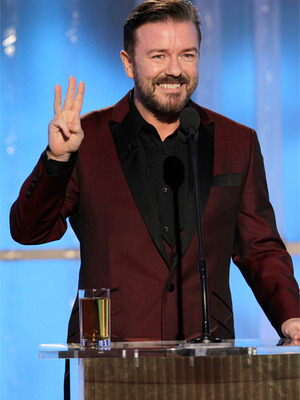 Golden Globes 2012: Host Ricky Gervais' Outrageous Quotes of the Night!