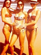 Alessandra Ambrosio Bares Her Baby Bump ... In a Bikini!