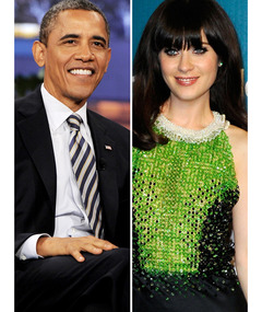 See President Obama's Birthday Message to Zooey Deschanel