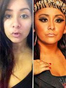 Snooki Stripped ... of All Her Makeup!