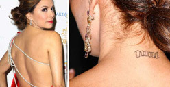 Eva Longoria Says Sayonara to Tony Parker Tattoo