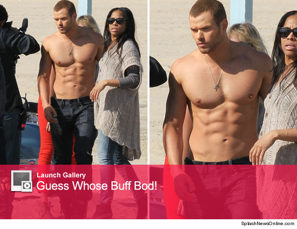 Kellan Lutz shirtless