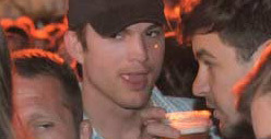 Ashton Kutcher Parties On After Demi Moore's 911 Emergency
