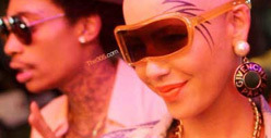 Amber Rose -- Is That a FACE TATTOO?!?
