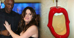 Lamar Odom & Khloe Kardashian -- We Got a Mouth to Pee In, Too!