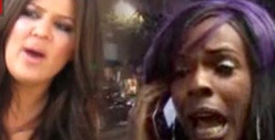 Khloe Kardashian Fires Back at Transgender -- It Was Self-Defense!!!