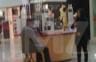 Joe Jackson Hocks Perfume In Tacky Mall