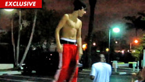 Justin Bieber Tantalizes Crowd with Shirtless Skateboarding Exhibition