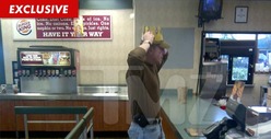 Michael Lohan Has It His Way -- Let Me Work at BURGER KING!!!