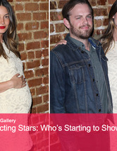 Lily Aldridge Debuts Baby Bump on Red Carpet!