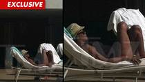Whitney Houston -- Lounging Poolside Days Before Her Death