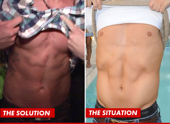 Danny Horals abs vs. The Situations abs