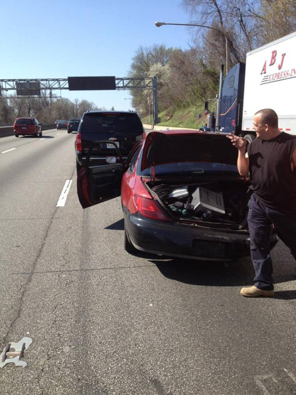 John Cena Car Crash -- The Photos