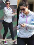 Kim Kardashian Works It Out