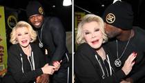 Joan Rivers -- Lip Smacked by 50 Cent