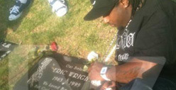 Eazy E's Son -- My Dad's Grave Was LITTERED with Beer Cans and Blunts