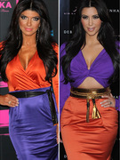 Dueling Dresses: Teresa Giudice vs. Kim Kardashian