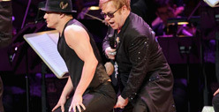 Elton John Gets Channing Tatum in a Pinch