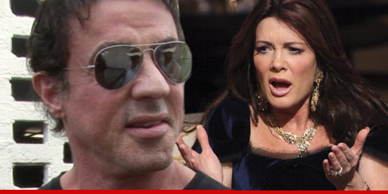 Sylvester Stallone and Lisa Vanderpump
