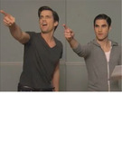 "Glee:" Darren Criss and Matt Bomer's Hilarious "Transformers" Audition!