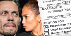 Marc Anthony Files For Divorce From Jennifer Lopez