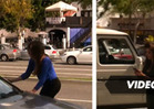 Kim & Khloe Kardashian -- INSANE Road Rage Standoff in Middle of L.A. Street