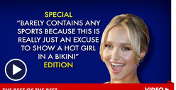 Hayden Panettiere -- Doing Sports and Stuff ... IN A BIKINI