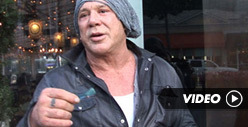 Mickey Rourke -- Joe Eszterhas Is Just Bitter Mel Gibson Didn't Like His Script