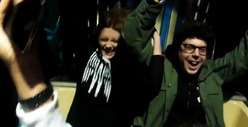 Mischa Barton On an Amusement Park Ride at Coachella [VIDEO]