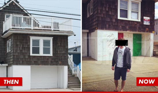 Jersey Shore House Vandalized