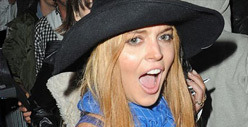 Lindsay Lohan -- The Judge Said No Clubs, and Coachella Ain't a Club!