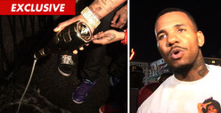 The Game Dumps $1,400 Bottle of Champagne ... On the Street